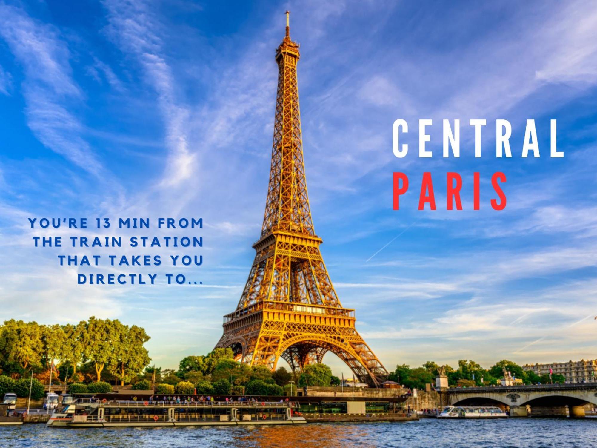 Once Upon A Time - 7Min From Disneyland - Free Private Parking - Self Checkin - Balcony - Barbecue มานี-เลอ-องเกรอ ภายนอก รูปภาพ